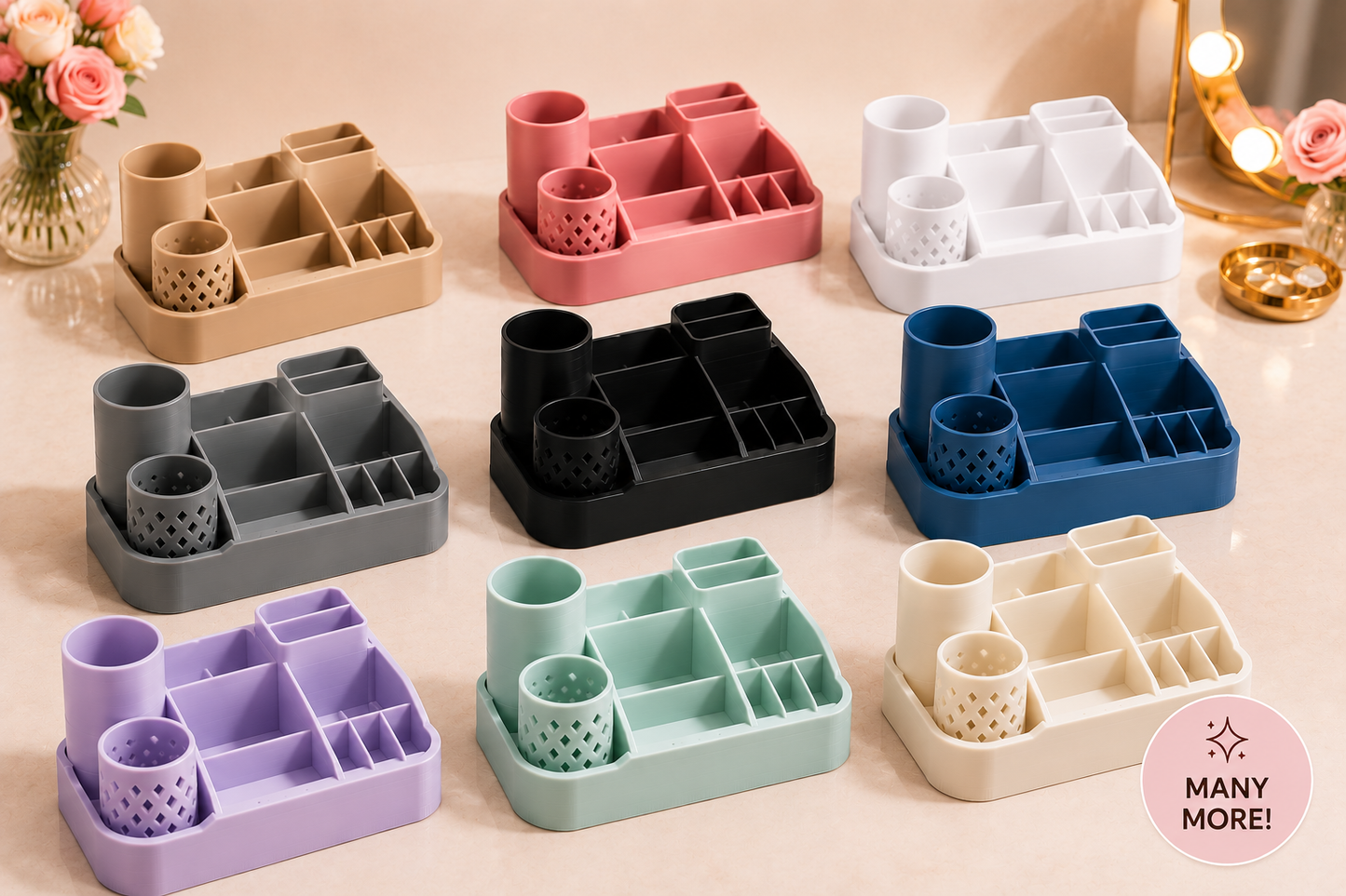 Personalized Makeup Organizer
