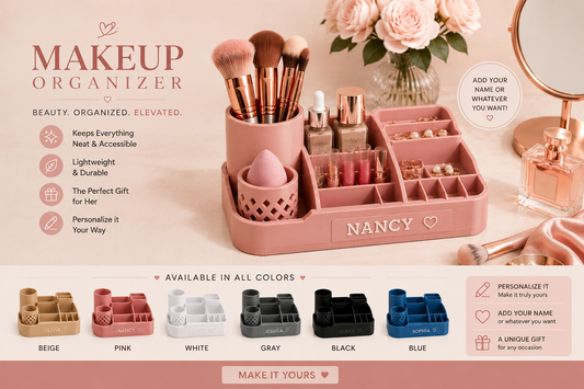 Personalized Makeup Organizer