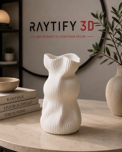 Waveform Sculptural Vase