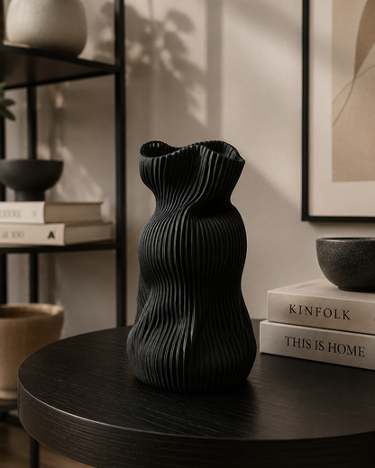 Waveform Sculptural Vase