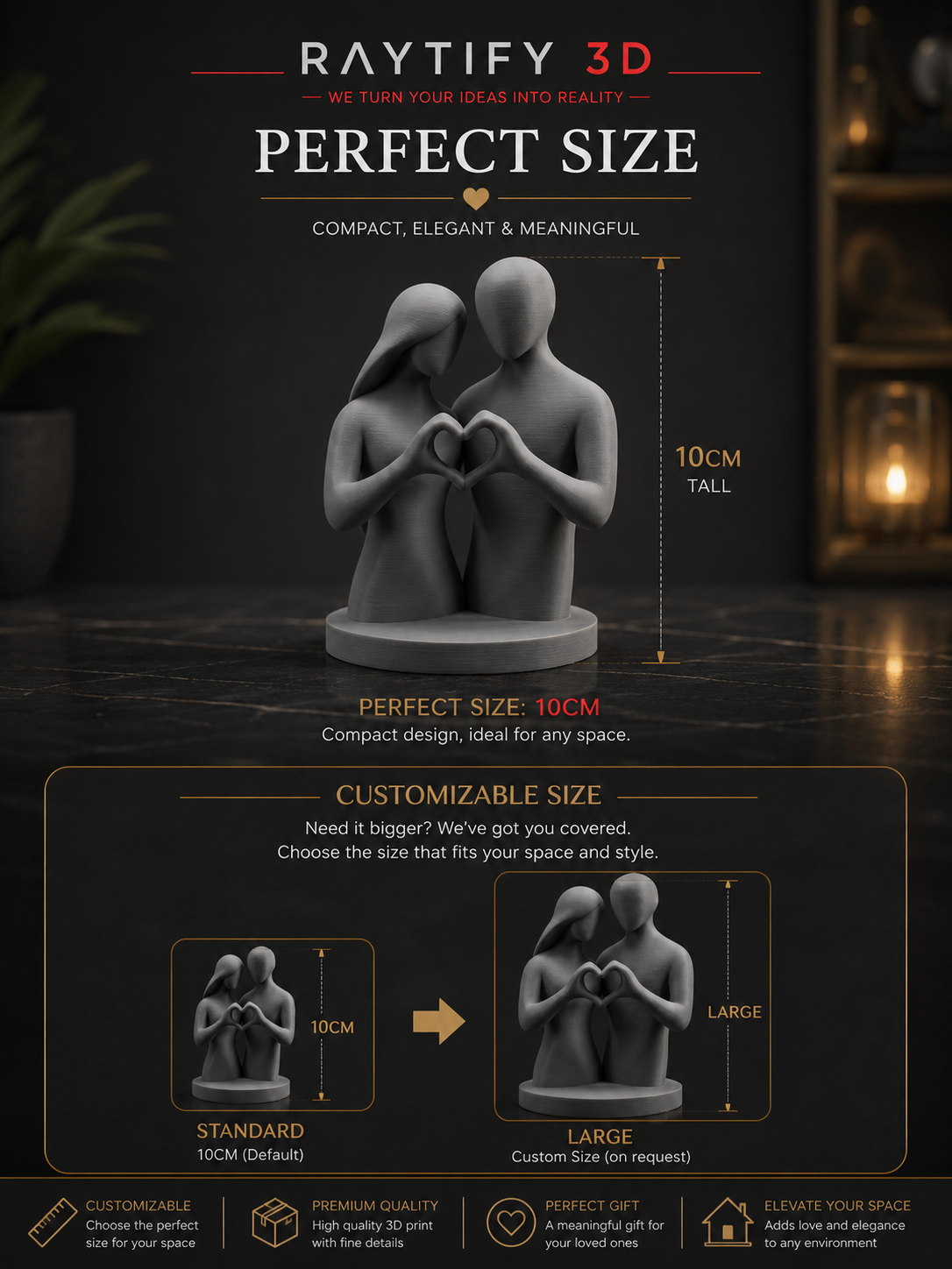Together Forever Sculpture
