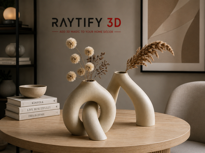 Duo Form Vase Set